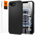 Spigen case for iPhone 16E, Thin Fit Mag, black + 9H tempered glass