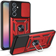 Case for Samsung Galaxy A54 5G, CamShield Slide, red