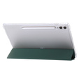 Case for Samsung Galaxy Tab S9 Ultra, Smartcase Hybrid, with stylus space, dark green
