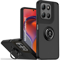 Case for Motorola Moto G15 / Motorola Moto G15 Power, Frosted Ring, black