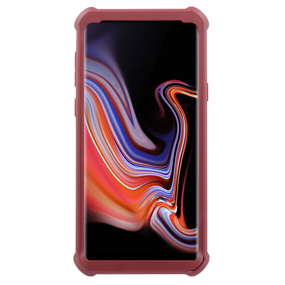 Armored case for Samsung Galaxy Note 9, Dexnor Full Body, red