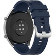 22mm Silicone strap with buckle for Huawei Watch GT / Watch GT2 - White