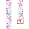 Smooth strap for Samsung Galaxy Watch Active 22mm, Butterfly