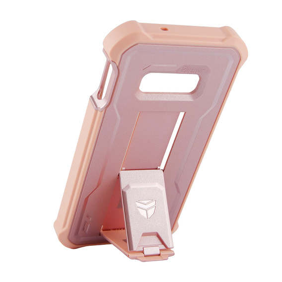 Armored case for Samsung Galaxy S10e, Dexnor Full Body, pink rose gold
