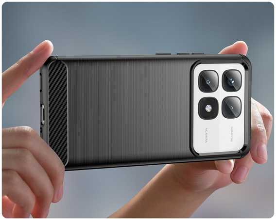 Case for Xiaomi 14T, Carbon, black