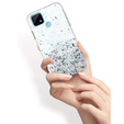 Case for Realme C21Y / C25Y, Glittery, transparent