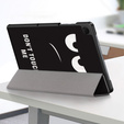 Case for Samsung Galaxy Tab A9+, Smartcase, don't touch me