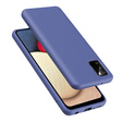 Case for Samsung Galaxy A02s, Silicone Lite, dark blue