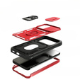 Case for Samsung Galaxy A54 5G, CamShield Slide, red / black