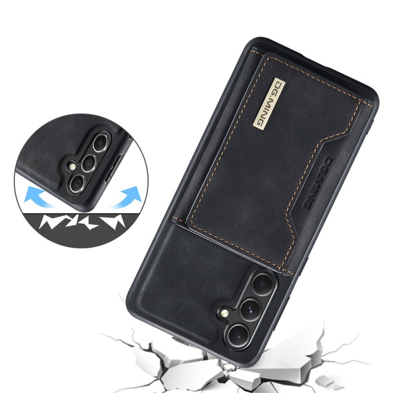 Case for Samsung Galaxy A56 5G, DG.MING 2in1, black