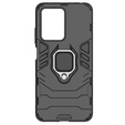 Case for Xiaomi Redmi 12, Kickstand Ring, black