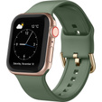 Silicone strap for Apple Watch 1/2/3/4/5/6/7/8/SE/ULTRA 42/44/45/49mm - Green