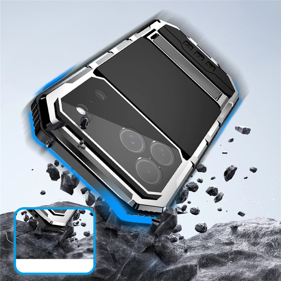 R-JUST armoured case with stand for iPhone 17 Pro Max