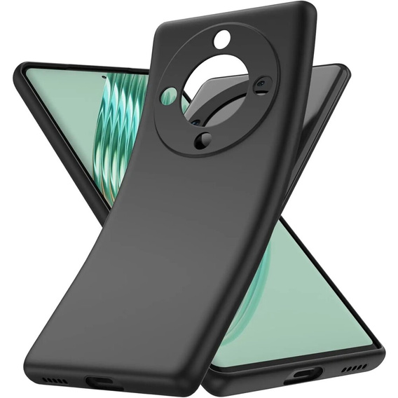 Thin Case for Honor Magic 6 Lite 5G, Slim, black