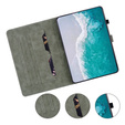 Case for Samsung Galaxy Tab S9, Wallet Pen Slot, blue