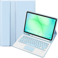 Case with Bluetooth keyboard and touchpad for Samsung Galaxy Tab A11+