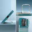 Case for iPhone 16 Pro, Frame Kickstand, for MagSafe, Moon Green