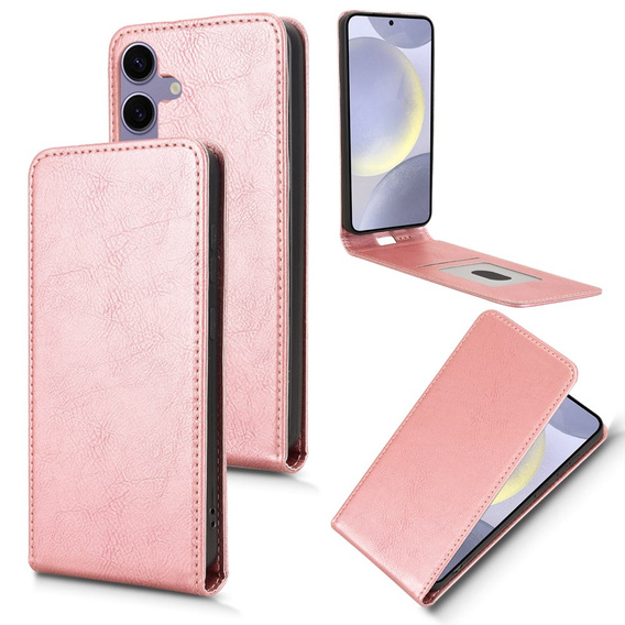 Flip case for Samsung Galaxy S25, Flip, pink