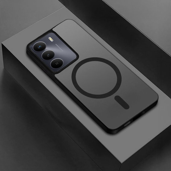 Case for Realme 14X / Realme C75, for MagSafe, ERBORD Matt Case, black