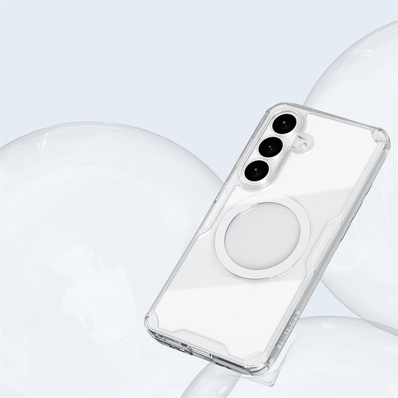 NILLKIN Nature TPU MagSafe case for Samsung Galaxy S26, transparent