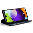CASEME flip case for Samsung Galaxy A52/A52s, Waxy Textublack, black