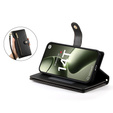 Flip case for Xiaomi 14T, Wallet Zipper Pocket, black