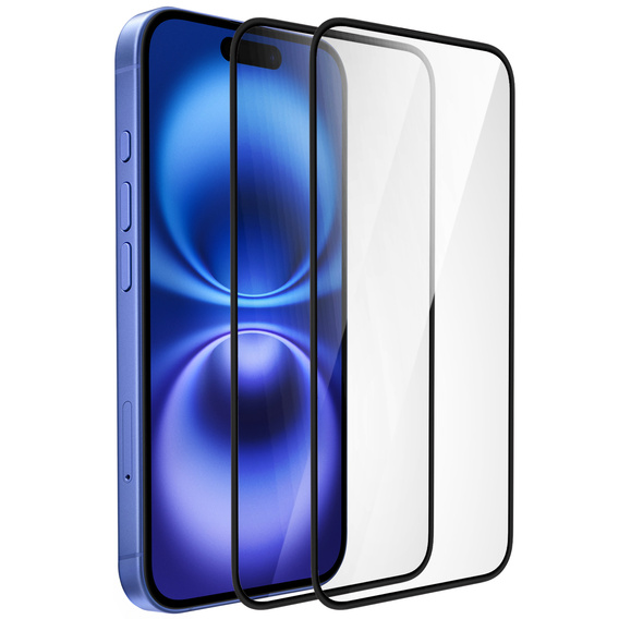 2x Ceramic ERBORD Hybrid Glass for iPhone 16