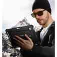 Armored case for iPad 10.9 2022 10 Gen, Dexnor Full Body, black