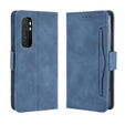 Flip case for Xiaomi Mi Note 10 Lite, Card Slot, blue