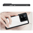 Case for Xiaomi 13T / 13T Pro, Fusion Hybrid, transparent / black