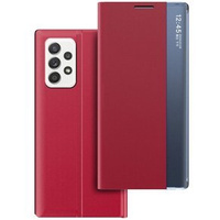 Flap case for Samsung Galaxy A32 5G, Side View, red
