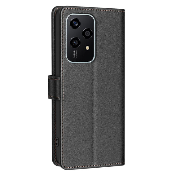 Flip case for Honor 200 Lite, BINFEN Wallet, black