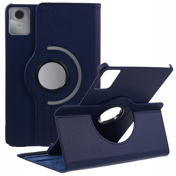 Case for Lenovo Tab M11 TB330FU 10.95", Rotating 360, dark blue