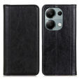 Case for Xiaomi Redmi Note 13 Pro 4G / Xiaomi Redmi Note 14S / Xiaomi Poco M6 Pro 4G, Wallet Litchi Leather, black
