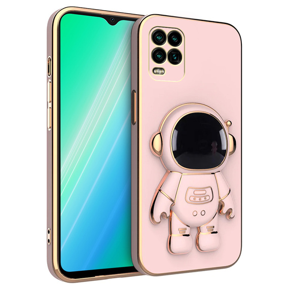 Case for Xiaomi Mi 10 Lite, Astronaut, pink rose gold