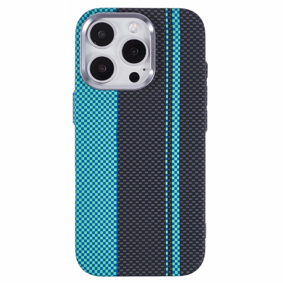 MagSafe's iPhone 16 Pro Max Case, Carbon Fiber, black / blue