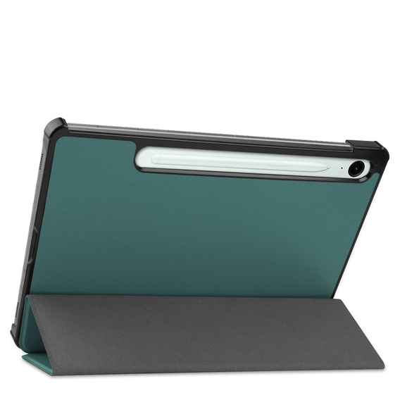 Case for Samsung Galaxy Tab S9 FE, Tri-fold, green