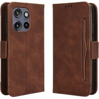 Flip case for Motorola Edge 50 Neo / Motorola ThinkPhone 25, Card Slot, brown