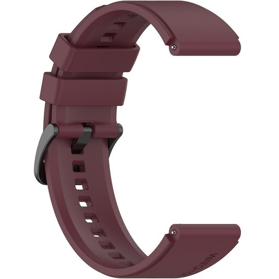 Silicone strap for Huawei Watch GT 2 Pro - Wine Red