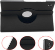 Case for Samsung Galaxy Tab A9+ TB330FU 10.95", Rotating 360, black
