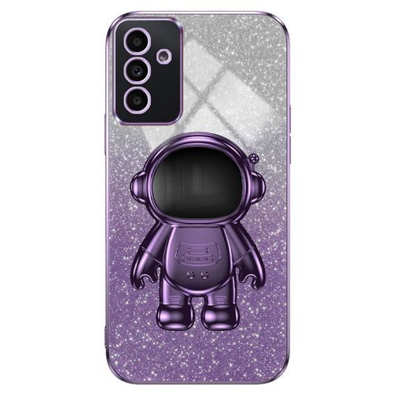 Case for Samsung Galaxy A15 4G / 5G, Glitter Astronaut, purple