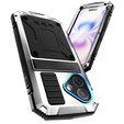 R-JUST case with stand and built-in glass for iPhone 17