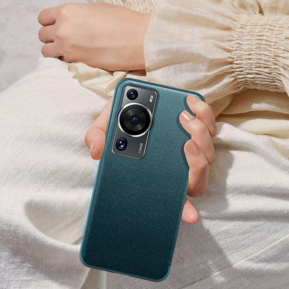 Flap case for Huawei P60 Pro, Side View, blue