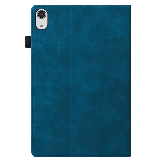 Case for iPad 10.9 2022 10 Gen, Classic, with space for stylus, blue