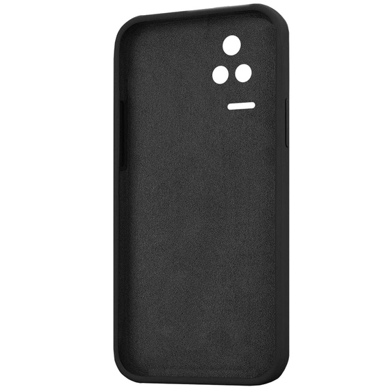 Case for Xiaomi Poco F4 5G, Silicone Lite, black