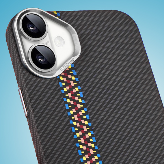 MagSafe's iPhone 16 Plus Case, Carbon Fiber, black