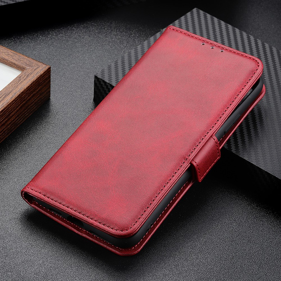 Flip case for Motorola Moto G53 5G / G13 / G23, Wallet, red