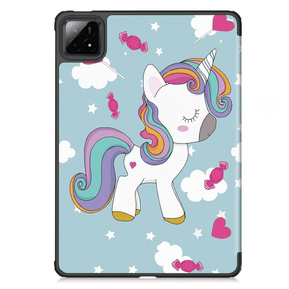 Case for Xiaomi Pad 7 / 7 Pro, Smartcase, unicorn
