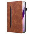 Case for Xiaomi Redmi Pad Pro / Xiaomi Poco Pad, Classic, with space for stylus, brown