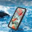 IP68 Waterproof Case for Google Pixel 9 Pro XL, Redpepper, black